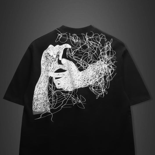 Feel Me Black T-Shirt