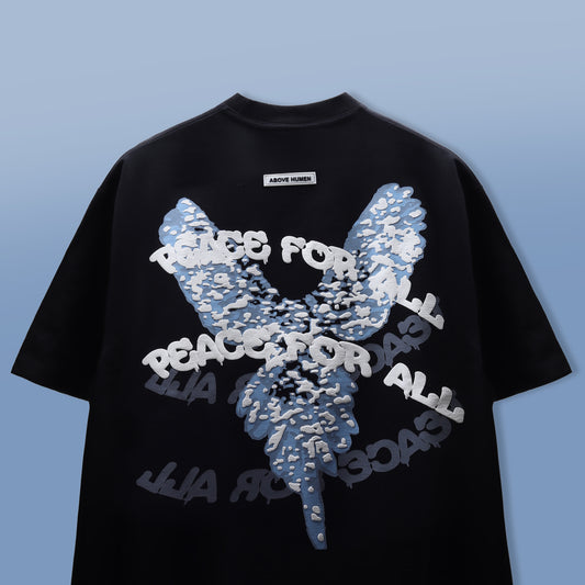 Peace For All Black T-Shirt